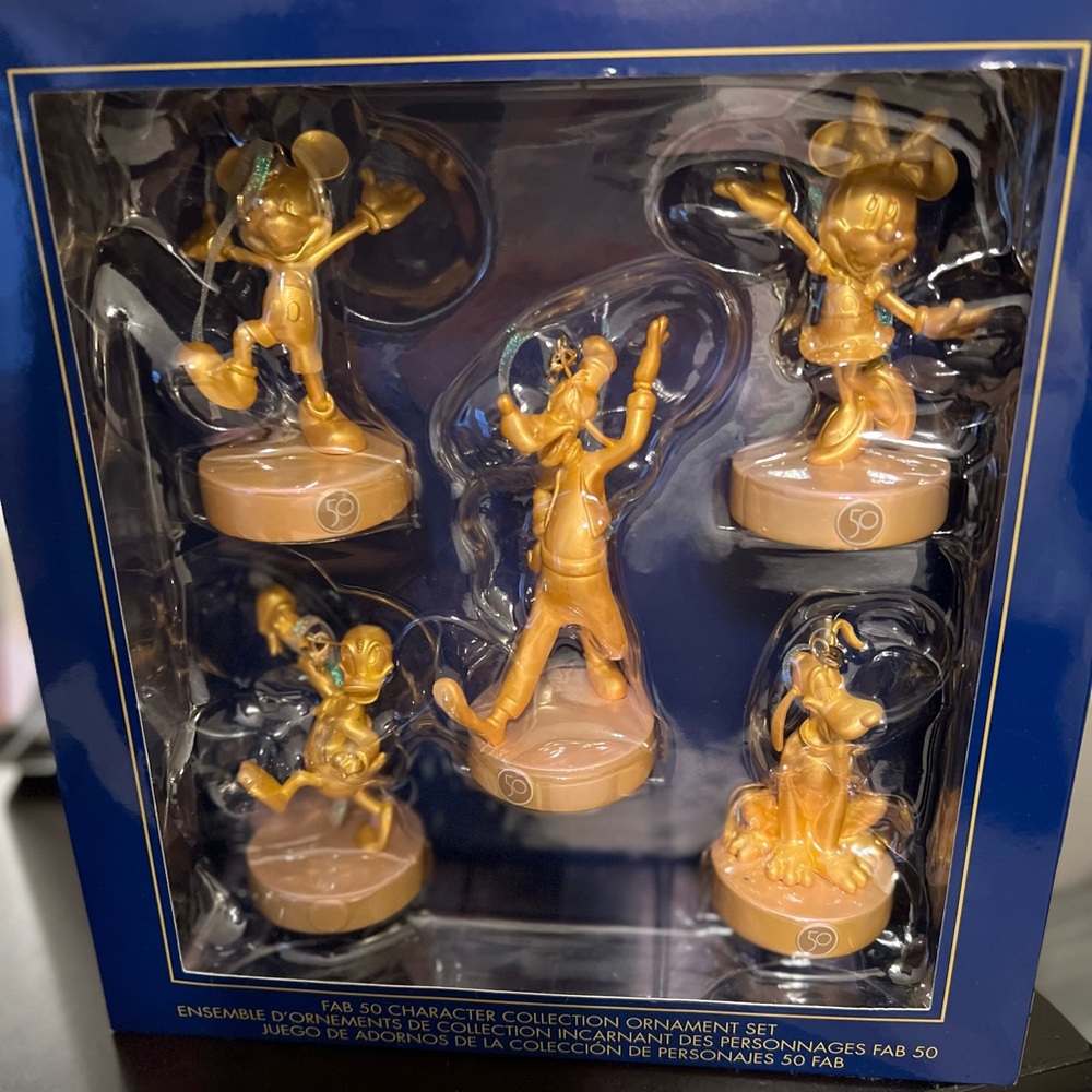 Walt Disney World 50th Ornaments